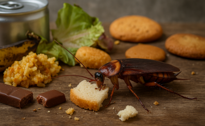 خورد و خوراک سوسک‌ها: از زباله تا غذاهای انسانی